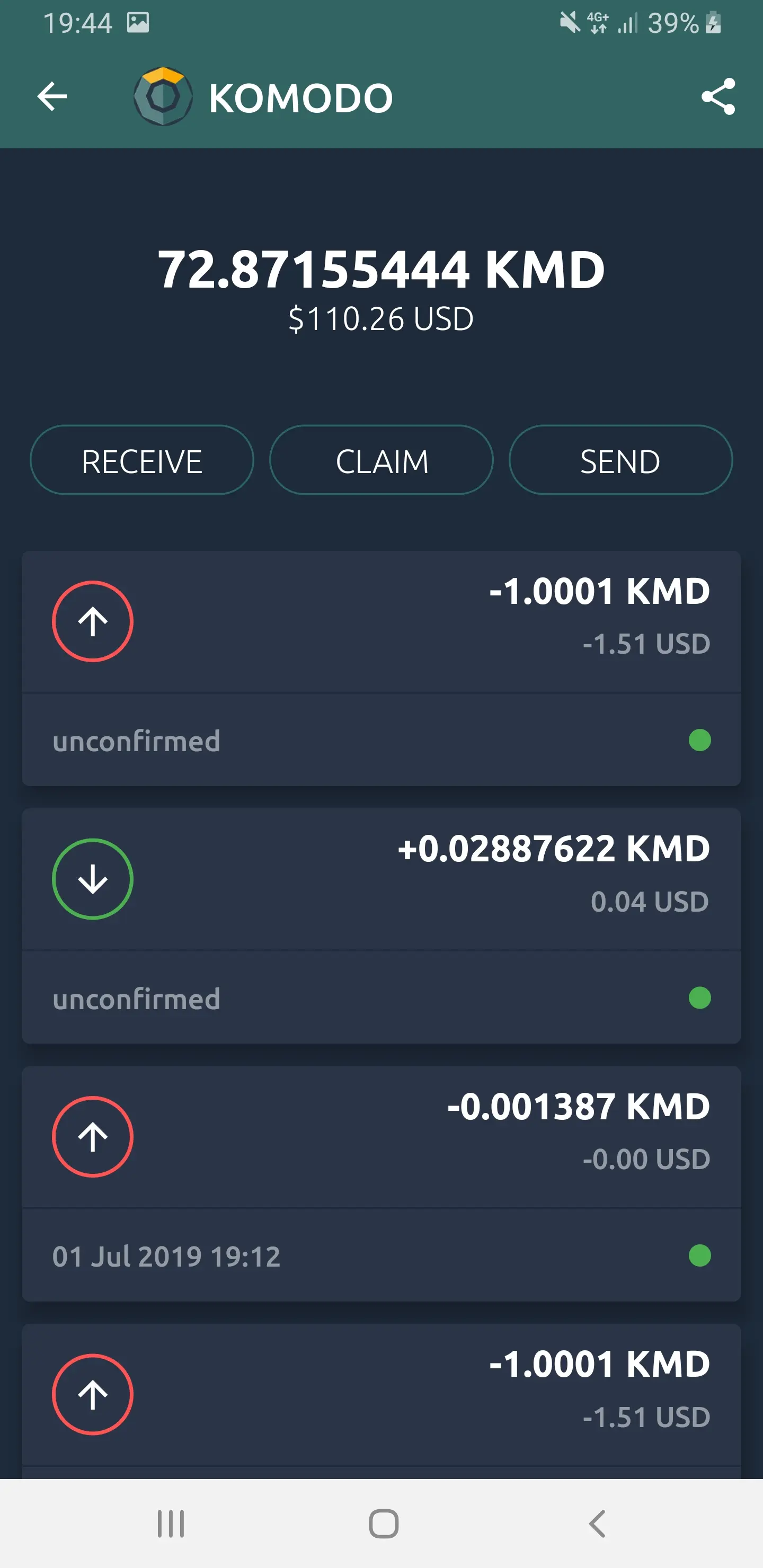  How to Withdraw or Send Funds Using Komodo Mobile Wallet